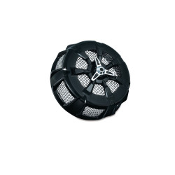 PartzBiz HD KA9438 - Kuryakyn 9438 Gloss Black Alley Cat Air Cleaner Cover Harley Touring Dyna Softail | 9438 PartzBiz HD KA9438 - Kuryakyn 9438 Gloss Black Alley Cat Air Cleaner Cover Harley Touring Dyna Softail | 9438