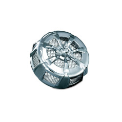 PartzBiz HD KA9439 - Kuryakyn 9439 Chrome Alley Cat Air Cleaner Cover Harley Touring Dyna Softail | 9439 PartzBiz HD KA9439 - Kuryakyn 9439 Chrome Alley Cat Air Cleaner Cover Harley Touring Dyna Softail | 9439
