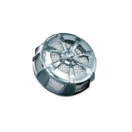 PartzBiz HD: 4412753-Kuryakyn 9439 Chrome Alley Cat Air Cleaner Cover Harley Touring Dyna Softail | 9439