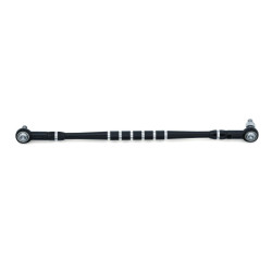 PartzBiz HD KA9676 - Kuryakyn 9676 Black & Raw Grooved Shift Linkage 80-19 Harley FLH/T Trike Softail 411920