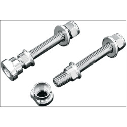 PartzBiz HD KA2288 - กระดุมอะแดปเตอร์ Chrome Kuryakyn สำหรับติดตั้งไฟ Mini Bullet และ Silver Bullets PartzBiz HD KA2288 - กระดุมอะแดปเตอร์ Chrome Kuryakyn สำหรับติดตั้งไฟ Mini Bullet และ Silver Bullets