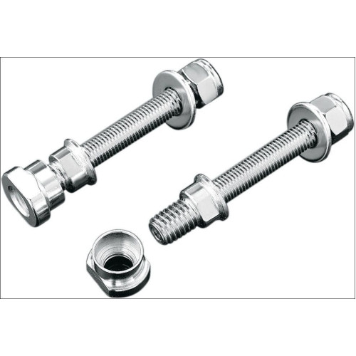 PartzBiz HD: 4412734-กระดุมอะแดปเตอร์ Chrome Kuryakyn สำหรับติดตั้งไฟ Mini Bullet และ Silver Bullets