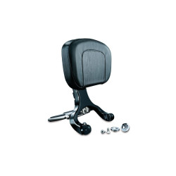 PartzBiz HD KA1661 - พนักพิงคนขับและผู้โดยสารอเนกประสงค์ Kuryakyn Black และ Chrome (ea) | 1661 PartzBiz HD KA1661 - พนักพิงคนขับและผู้โดยสารอเนกประสงค์ Kuryakyn Black และ Chrome (ea) | 1661