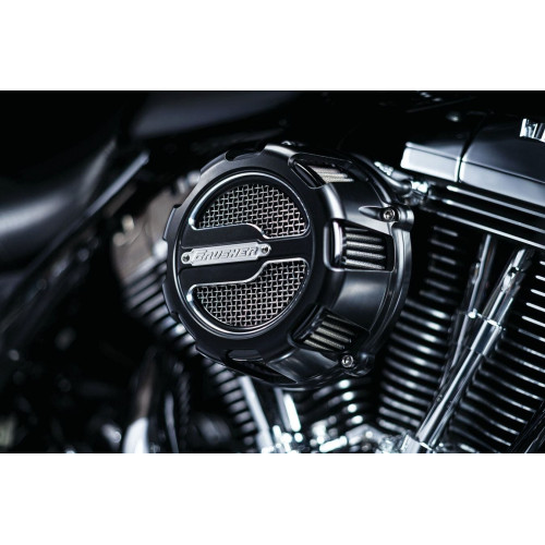 PartzBiz HD: 4412701-Kuryakyn Black Crusher Maverick Stage 1 เครื่องฟอกอากาศ Harley Evo Big Twin 93-99 | 9891 PartzBiz HD: 4412701-Kuryakyn Black Crusher Maverick Stage 1 เครื่องฟอกอากาศ Harley Evo Big Twin 93-99 | 9891