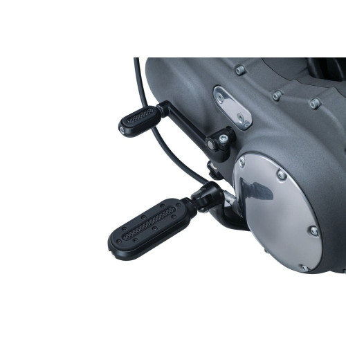 PartzBiz HD: 4412673-Kuryakyn Black Heavy Industry Shift Peg Shifter Peg Harley Metric EA 7036