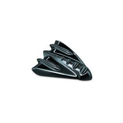 PartzBiz HD KA7210 - Kuryakyn 7210 แผ่นปิดแฟริ่งด้านในสีดำ 06-13 Harley FLHX