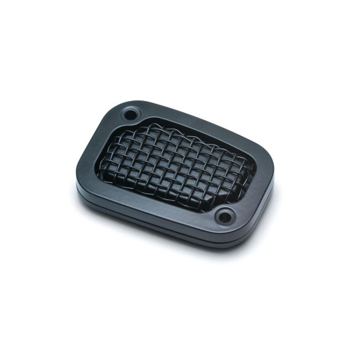 PartzBiz HD: 4412648-Kuryakyn Black Mesh Hydraulic Clutch Master Cylinder Cover for Harley FLH 14-16 | 6533
