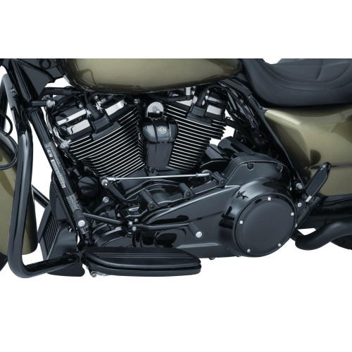 PartzBiz HD: 4412658-Kuryakyn Black Precision Inner Primary Accent Cover Harley Milwaukee M8 2017 6443