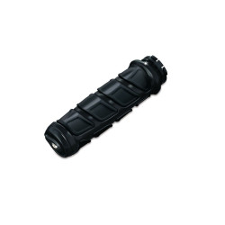 PartzBiz HD KA6373 - Kuryakyn Black & Rubber Kinetic Hand Grips Honda Suzuki Metric Models 1" Bars | 6373 PartzBiz HD KA6373 - Kuryakyn Black & Rubber Kinetic Hand Grips Honda Suzuki Metric Models 1" Bars | 6373