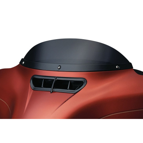 PartzBiz HD: 4412634-Kuryakyn สีดำเรียบกระจกสำหรับ Harley FLHT FLHX HD Trikes 14-16 1389