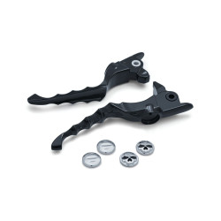 PartzBiz HD KA1983 - Kuryakyn Black Zombie Brake & Clutch Levers for 2017 Harley-Davidson Touring Models PartzBiz HD KA1983 - Kuryakyn Black Zombie Brake & Clutch Levers for 2017 Harley-Davidson Touring Models