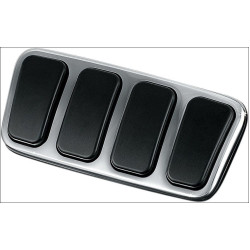 PartzBiz HD KA8849 - Kuryakyn 8849 แป้นเหยียบเบรกโครเมียม 03-16 Honda VTX1300 & VTX1800