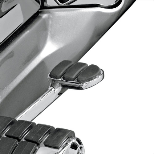 PartzBiz HD: 4412624-แป้นเบรกโครเมียม Kuryakyn สำหรับ Honda Gold Wing