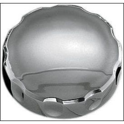 PartzBiz HD KA7822 - Kuryakyn Chrome Brake Reservoir Cover for Honda; Kawasaki; Suzuki & Yamaha