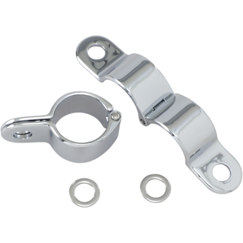 PartzBiz HD: 4412593-Kuryakyn 1001 Chrome 1-1/2" Magnum Quick Clamps Pair Harley & Metric PartzBiz HD: 4412593-Kuryakyn 1001 Chrome 1-1/2" Magnum Quick Clamps Pair Harley & Metric
