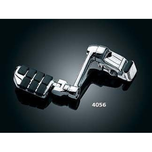 PartzBiz HD: 4412597-Kuryakyn Chrome 4056 6 ” Ergo II W/ Dually ISO Pegs Honda Goldwing 1800 F6B