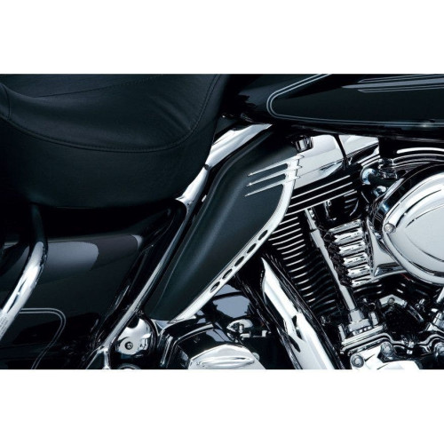 PartzBiz HD: 4412564-Kuryakyn Chrome Accents สำหรับ Harley Mid-Frame Air Deflectors Touring | 8674 PartzBiz HD: 4412564-Kuryakyn Chrome Accents สำหรับ Harley Mid-Frame Air Deflectors Touring | 8674