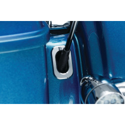 PartzBiz HD KA3106 - Kuryakyn Chrome Antenna Hole Accent Filler สำหรับ Harley 06-18 FLHX 10-18 FLTR PartzBiz HD KA3106 - Kuryakyn Chrome Antenna Hole Accent Filler สำหรับ Harley 06-18 FLHX 10-18 FLTR