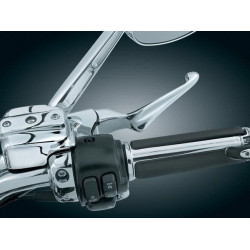 PartzBiz HD KA1723 - Kuryakyn Chrome Boss Blades Brake & Hydraulic Clutch Levers for Harley 14-16 | 1723 PartzBiz HD KA1723 - Kuryakyn Chrome Boss Blades Brake & Hydraulic Clutch Levers for Harley 14-16 | 1723