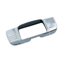 PartzBiz HD KA7240 - Kuryakyn Chrome Deluxe Tri Line สเตอริโอ Trim สำหรับ Harley Touring FLH/T 14-16 PartzBiz HD KA7240 - Kuryakyn Chrome Deluxe Tri Line สเตอริโอ Trim สำหรับ Harley Touring FLH/T 14-16