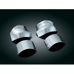 PartzBiz HD KA8636 - Kuryakyn Chrome Dust Covers for GL1800 (pr) | 8636