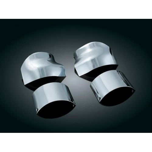 PartzBiz HD: 4412561-ผ้าคลุมกันฝุ่น Kuryakyn Chrome สำหรับ GL1800 (pr) | 8636