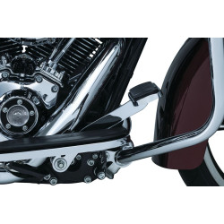 PartzBiz HD KA9670 - Kuryakyn Chrome Extended Brake Lever for Harley Touring Models 14-16 w/o Lowers | 9670 PartzBiz HD KA9670 - Kuryakyn Chrome Extended Brake Lever for Harley Touring Models 14-16 w/o Lowers | 9670