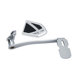 PartzBiz HD KA5826 - Kuryakyn Chrome Extended Brake Pedal & Phantom Pad Harley Touring No Lowers '14+ PartzBiz HD KA5826 - Kuryakyn Chrome Extended Brake Pedal & Phantom Pad Harley Touring No Lowers '14+