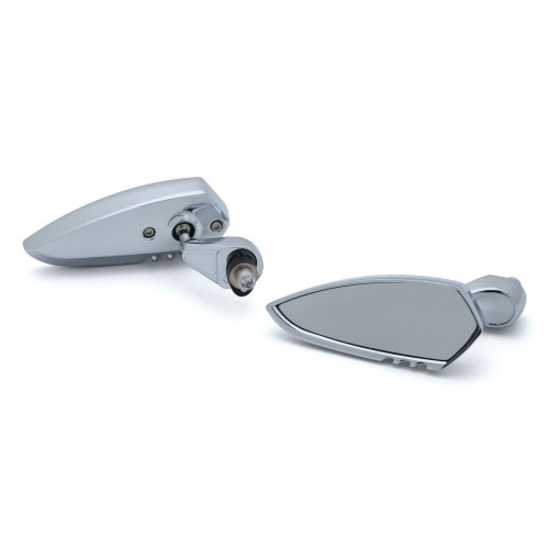 PartzBiz HD: 4412525-Kuryakyn Chrome Fairing Mounted Scythe Mirrors for Harley Batwing Fairing 14-16 | 1815