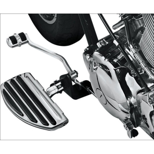 PartzBiz HD: 4412505-การแปลง ISO-Board Kuryakyn Chrome สำหรับผู้ขับขี่หรือผู้โดยสาร