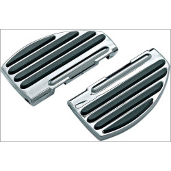 PartzBiz HD KA7906 - แผงพื้น ISO ด้านหลังผู้โดยสาร Kuryakyn Chrome สำหรับ Harley FLH FLST FLD | 7906 PartzBiz HD KA7906 - แผงพื้น ISO ด้านหลังผู้โดยสาร Kuryakyn Chrome สำหรับ Harley FLH FLST FLD | 7906