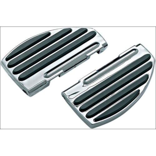 PartzBiz HD: 4412510-แผงพื้น ISO ด้านหลังผู้โดยสาร Kuryakyn Chrome สำหรับ Harley FLH FLST FLD | 7906 PartzBiz HD: 4412510-แผงพื้น ISO ด้านหลังผู้โดยสาร Kuryakyn Chrome สำหรับ Harley FLH FLST FLD | 7906