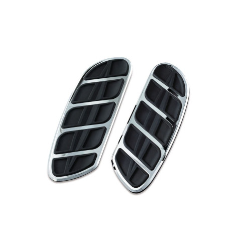 PartzBiz HD: 4412517-เม็ดมีดปูพื้น Kuryakyn Chrome Kinetic Swept Wing (pr) | 4396