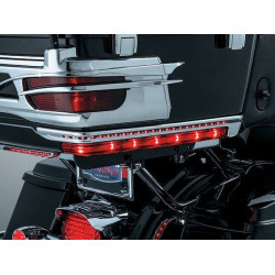 PartzBiz HD KA7265 - Kuryakyn Chrome Lighted Side Trim สำหรับ Harley Tour-Pak | 7265