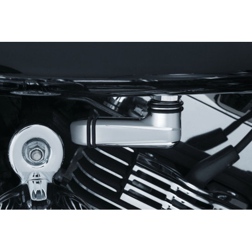 PartzBiz HD: 4412482-Kuryakyn Chrome Linear การใช้สายฝาครอบ Harley EFI Touring Softail Dyna XL 02-17 9854