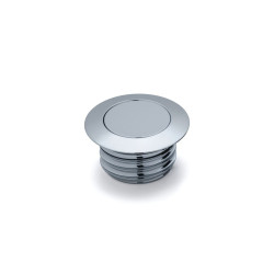 PartzBiz HD KA7176 - Kuryakyn Chrome Pop Up Non Vented Screw Gas Cap Harley 84-96 Softail FXD XL 7176