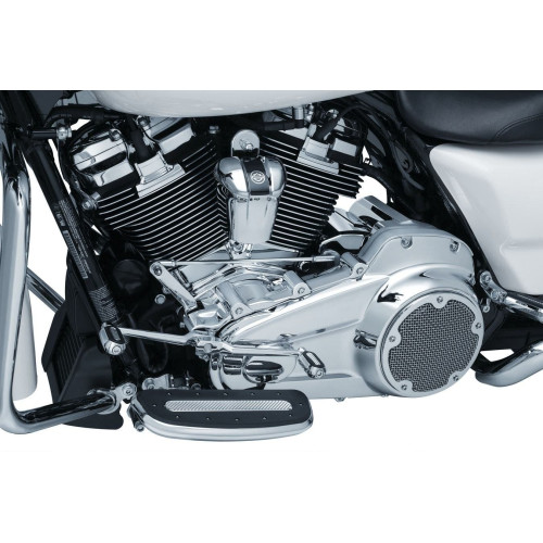 PartzBiz HD: 4412437-Kuryakyn Chrome Precision Inner Primary Accent Cover Harley Milwaukee M8 2017 6413