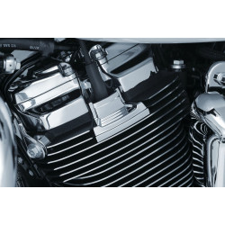 PartzBiz HD KA7185 - Kuryakyn Chrome Precision Spark Plug สำหรับ Harley Milwaukee M8 2017 (PR) 7185