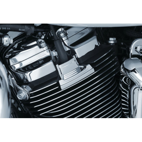 PartzBiz HD: 4412443-Kuryakyn Chrome Precision Spark Plug สำหรับ Harley Milwaukee M8 2017 (PR) 7185 PartzBiz HD: 4412443-Kuryakyn Chrome Precision Spark Plug สำหรับ Harley Milwaukee M8 2017 (PR) 7185