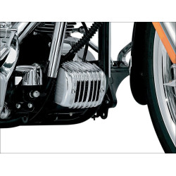 PartzBiz HD KA7839 - Kuryakyn Chrome Regulator Cover for '01-'17 Harley Softail Models