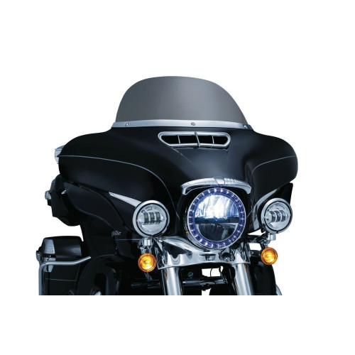 PartzBiz HD: 4412397-Kuryakyn 1387 Chrome Smooth Windshield Trim Harley FLHT FLHX H-D Trikes 14-Up PartzBiz HD: 4412397-Kuryakyn 1387 Chrome Smooth Windshield Trim Harley FLHT FLHX H-D Trikes 14-Up
