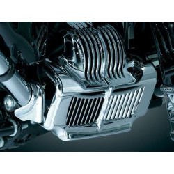 PartzBiz HD KA7784 - ฝาปิดออยคูลเลอร์ Kuryakyn Chrome Stock สำหรับ 11-15 รุ่น Touring | 7784 PartzBiz HD KA7784 - ฝาปิดออยคูลเลอร์ Kuryakyn Chrome Stock สำหรับ 11-15 รุ่น Touring | 7784