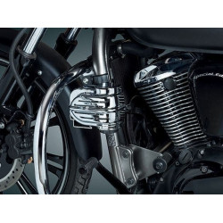 PartzBiz HD KA7290 - Kuryakyn Chrome Super Deluxe Wolo Bad Boy Air Horn | 7290