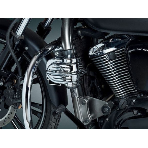 PartzBiz HD: 4412411-Kuryakyn Chrome Super Deluxe Wolo Bad Boy Air Horn | 7290