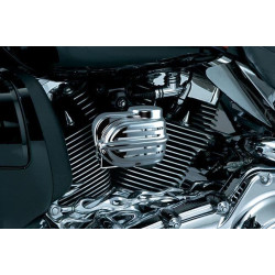 PartzBiz HD KA7743 - Kuryakyn 7743 Chrome Super Deluxe Wolo Bad Boy Air Horn Kit 118db Harley 92-Up