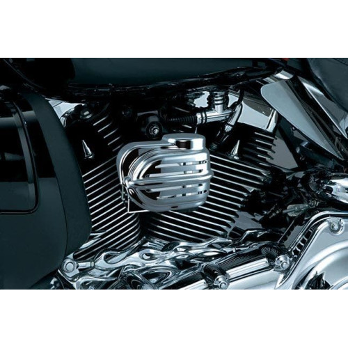 PartzBiz HD: 4412410-Kuryakyn 7743 Chrome Super Deluxe Wolo Bad Boy Air Horn Kit 118db Harley 92-Up