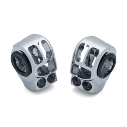 PartzBiz HD KA1748 - Kuryakyn Chrome Switch Housings Handlebar Control Kit Harley Touring 14-20 PartzBiz HD KA1748 - Kuryakyn Chrome Switch Housings Handlebar Control Kit Harley Touring 14-20