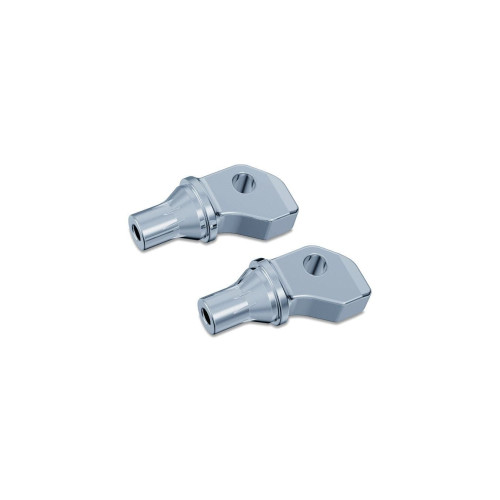 PartzBiz HD: 4412377-อะแดปเตอร์หมุดเรียว Kuryakyn Chrome สำหรับลูกเสืออินเดียและออกเทนชัยชนะ