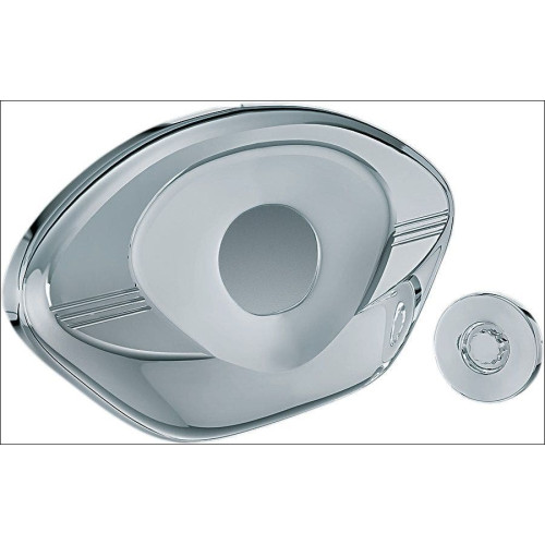 PartzBiz HD: 4412382-Kuryakyn Chrome Timing Chain Cover Set for 01-16 Honda Goldwing GL1800 & F6B