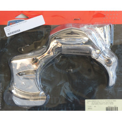 PartzBiz HD KA6950 - Kuryakyn Chrome 6 สปีดเกียร์ Shroud สำหรับ Harley 09-15 FLH/T | 6950 PartzBiz HD KA6950 - Kuryakyn Chrome 6 สปีดเกียร์ Shroud สำหรับ Harley 09-15 FLH/T | 6950